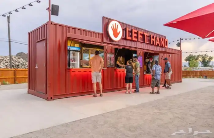 كونتينر فود ترك درايف ثرو كشك ( تجهيز المشروع بالكامل ) 45