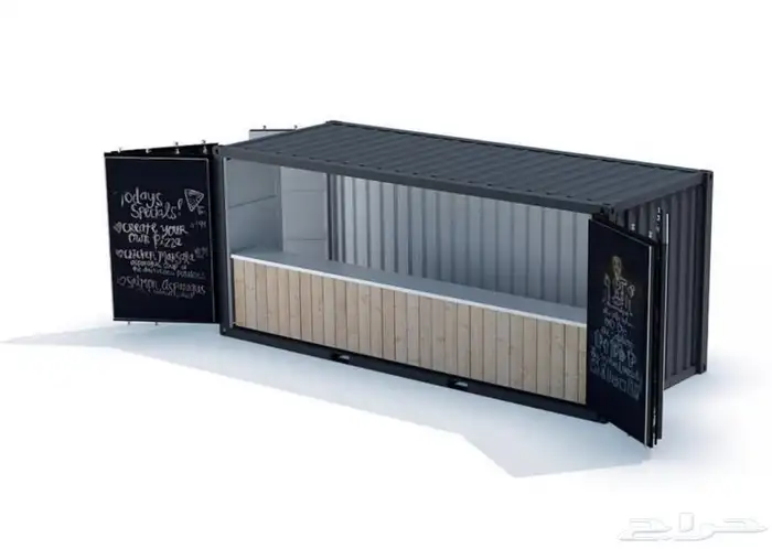 كونتينر فود ترك درايف ثرو كشك ( تجهيز المشروع بالكامل ) 14