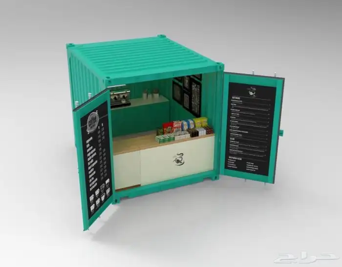 كونتينر فود ترك درايف ثرو كشك ( تجهيز المشروع بالكامل ) 10