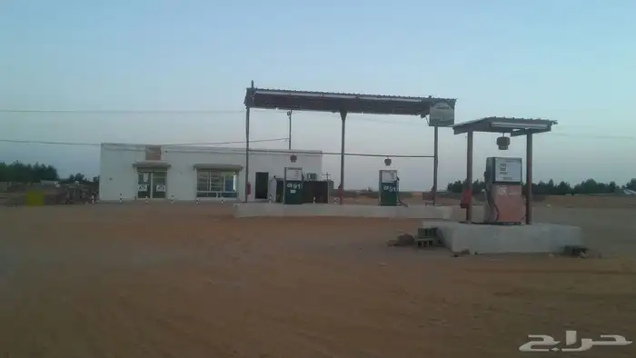 محطة محروقات للبيع اوالبدل غرب قرية الحيانه 1