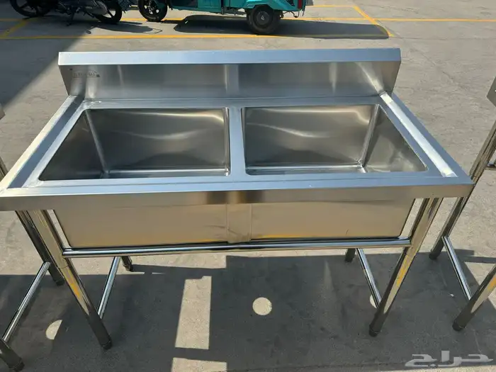 مغسلة ستيل حوض او حوضين او ثلاث 0