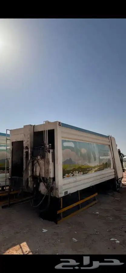 صندوق مكبس نفايات 32 ياردة للبيع 0