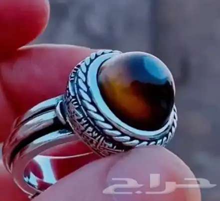 خواتم فضة للمتميزين بأحجار كريمة 44