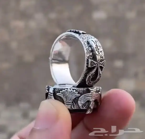 خواتم فضة للمتميزين بأحجار كريمة 35