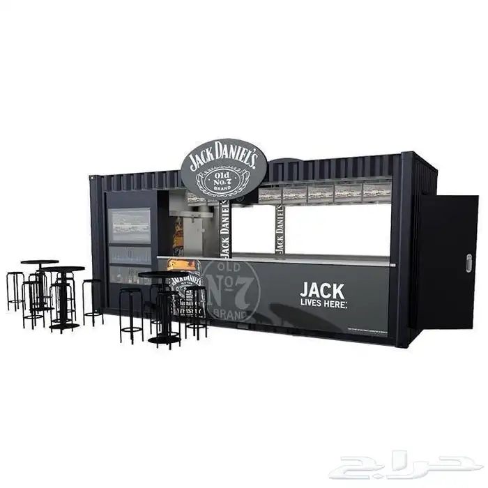 كونتينر فود ترك درايف ثرو كشك ( تجهيز المشروع بالكامل ) 21