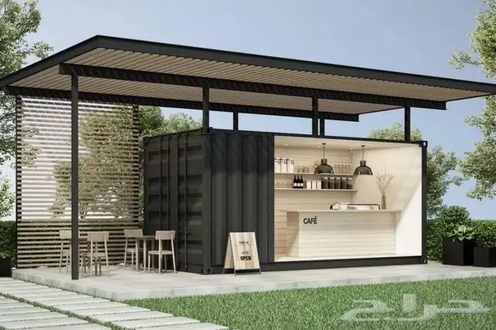 كونتينر فود ترك درايف ثرو كشك ( تجهيز المشروع بالكامل ) 19