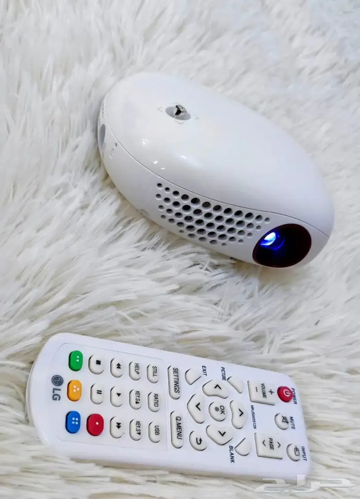 بروجكتر إل جي LG محمول_حجم صغير_مستعمل نظيف_كوري أصلي 1