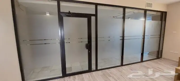 عازل حراري امريكي - تظليل زجاج مباني - ستيكرات مثلج 17