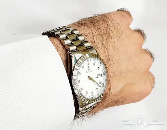 ساعة سويسرية رولكس ايليجنس رجالي ب 800 ريال تصفية شاملة 2