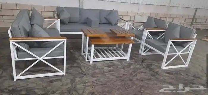 طقم كراسي خارجيه 6