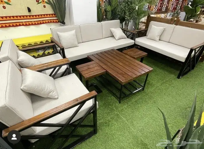 طقم كراسي خارجيه 3