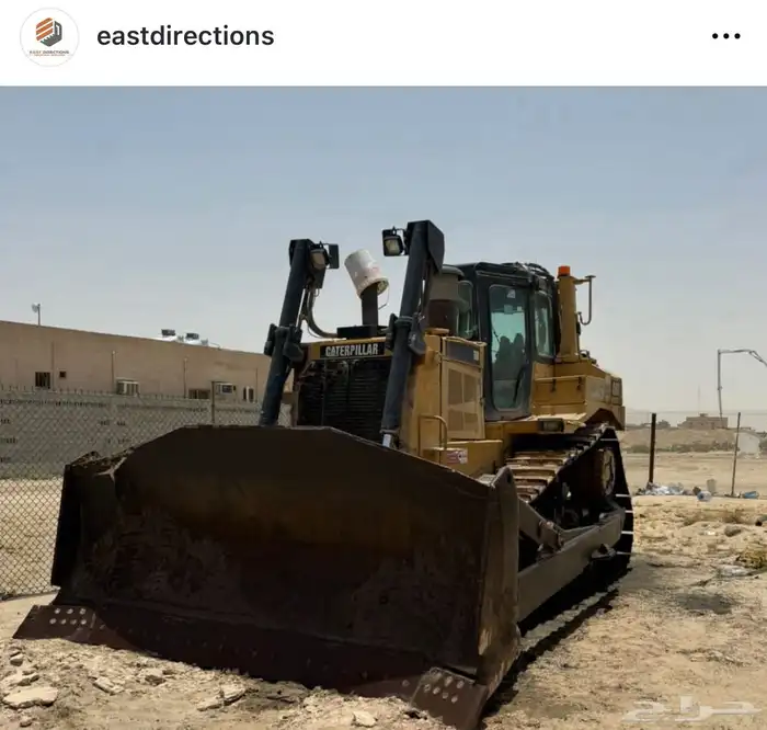 للايجار بلدوزر D8 مع رخصة ارامكوا SPSP 1
