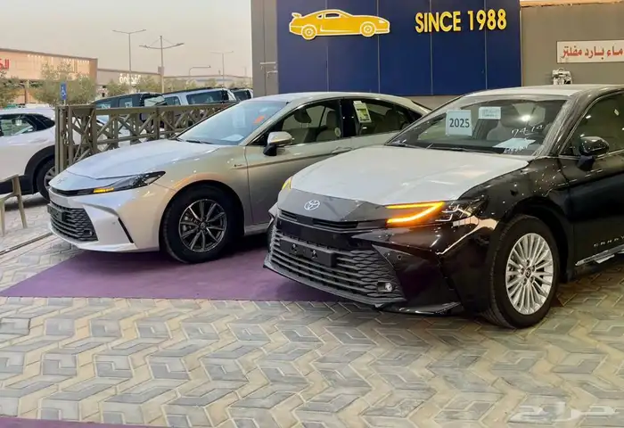 كامري 2025 جميع الالوان والفئات اقساط 0