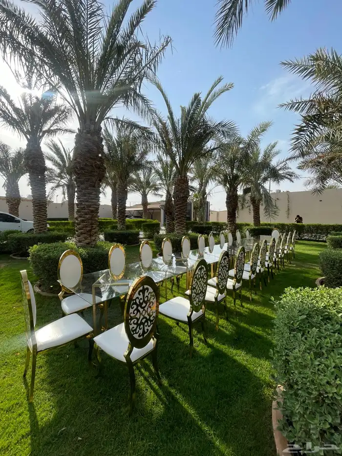 تاجير طاولات عشاء 4