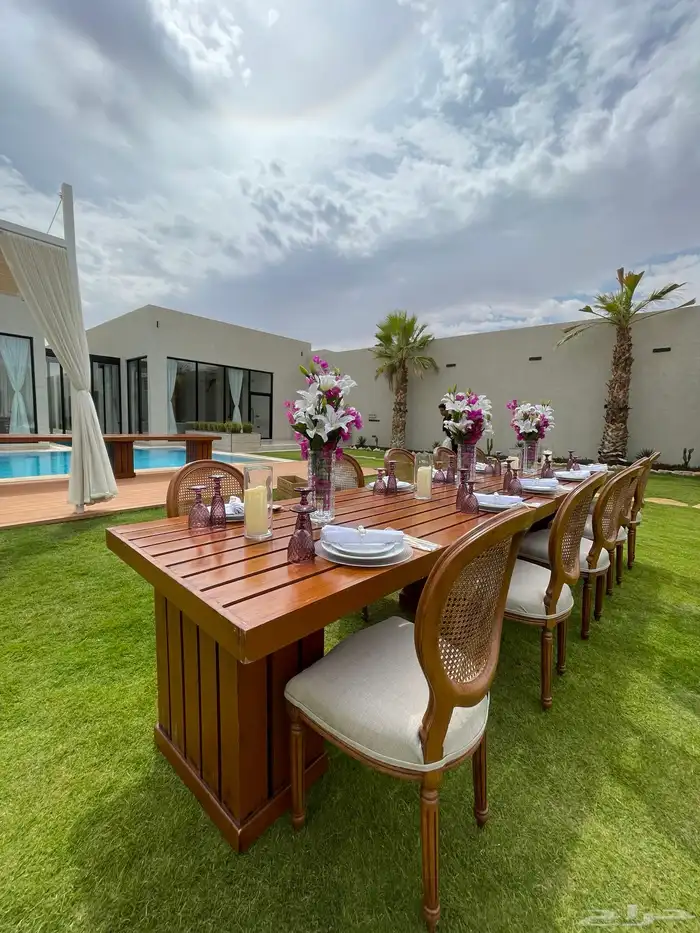 تاجير طاولات عشاء 1