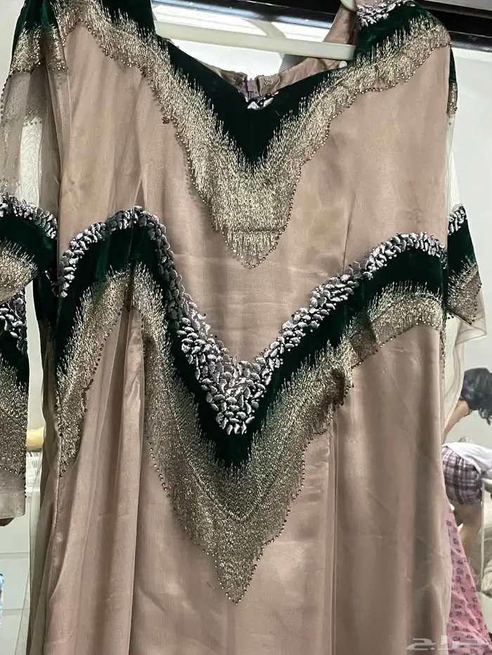 فساتين حريم كبار مقاس لارج 4