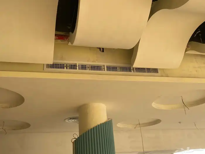 تأسيس الدكت دائري مربع 1