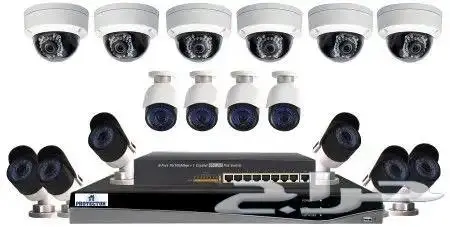 كاميرات مراقبه وشبكات وانتركم  سنترال ip بصمة 1