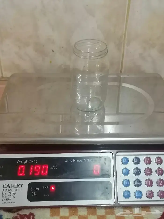 علب زجاجيه بغطاء محكم للعسل 2