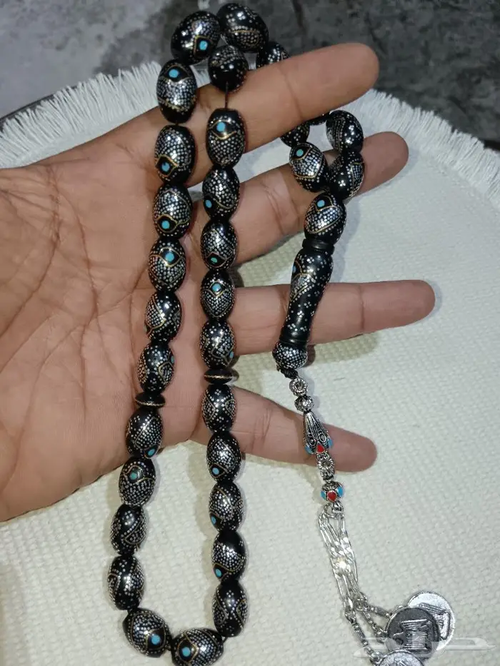 مسابيح يسر شغل يدوي ومسباح كوك حجم 16 6