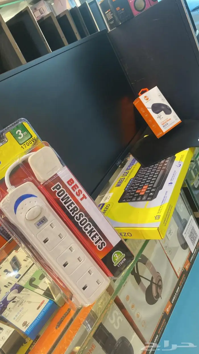 كمبيوتر مكتبي كامل hp معالج i7 مع شاشه ولوحة مفاتيح و ماوس 6