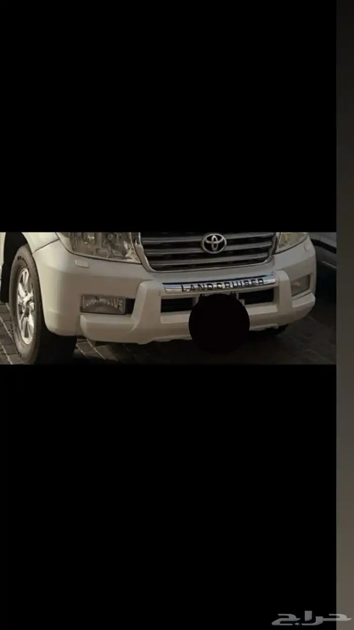 قطع غيار صدام و رفرف لاندكروزر 2008الى 2011 فيه سمكرة ورش 1