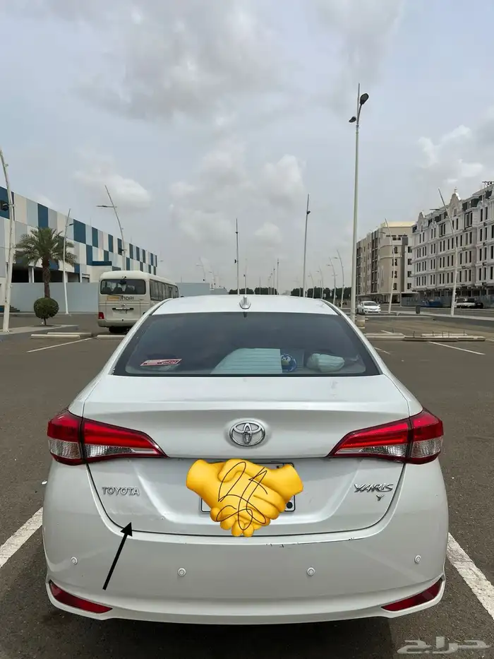 يارس ابيض 2022 شبه جديده 1