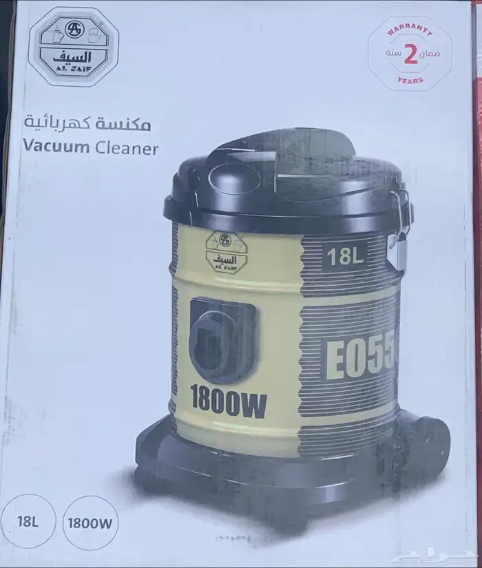 مكنسة السيف كهربائية اسطوانية   18 لتر   1800 واط 9