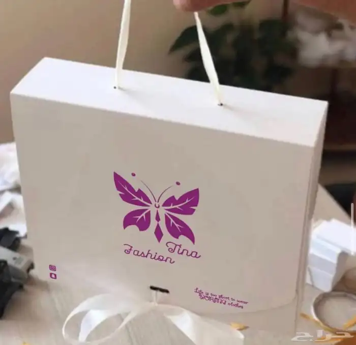 بوكسات عبايات - لوقو قماش - بكج عبايات 2