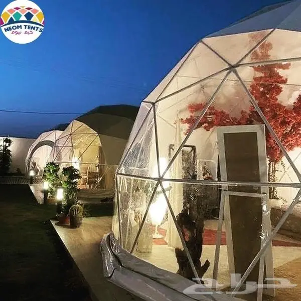 خيمة خيام قبب دوم الدائرية الجيوديسية القبة Dome 1
