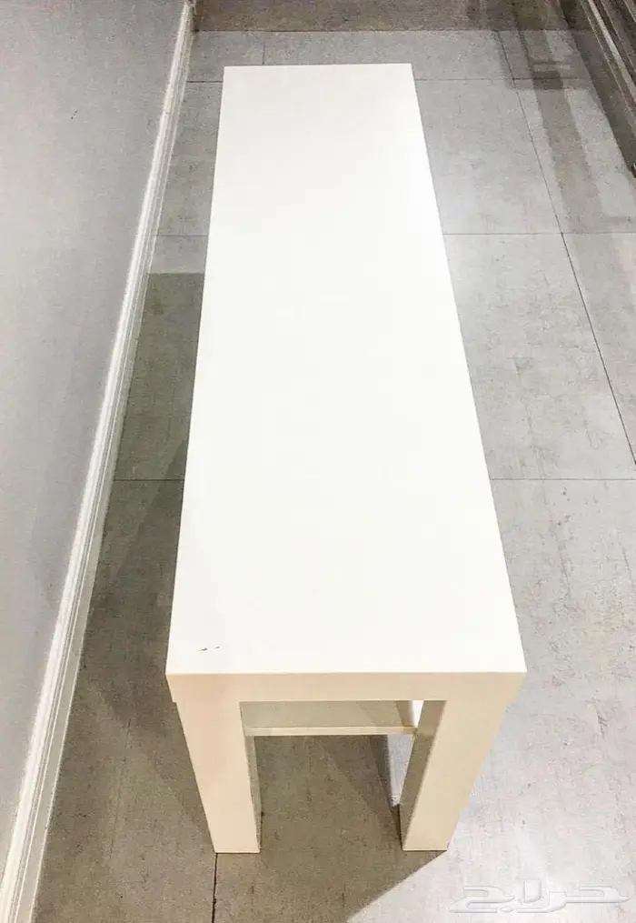 طاولة خشب صلب مستطيلة من ايكيا Small rectangular table 4