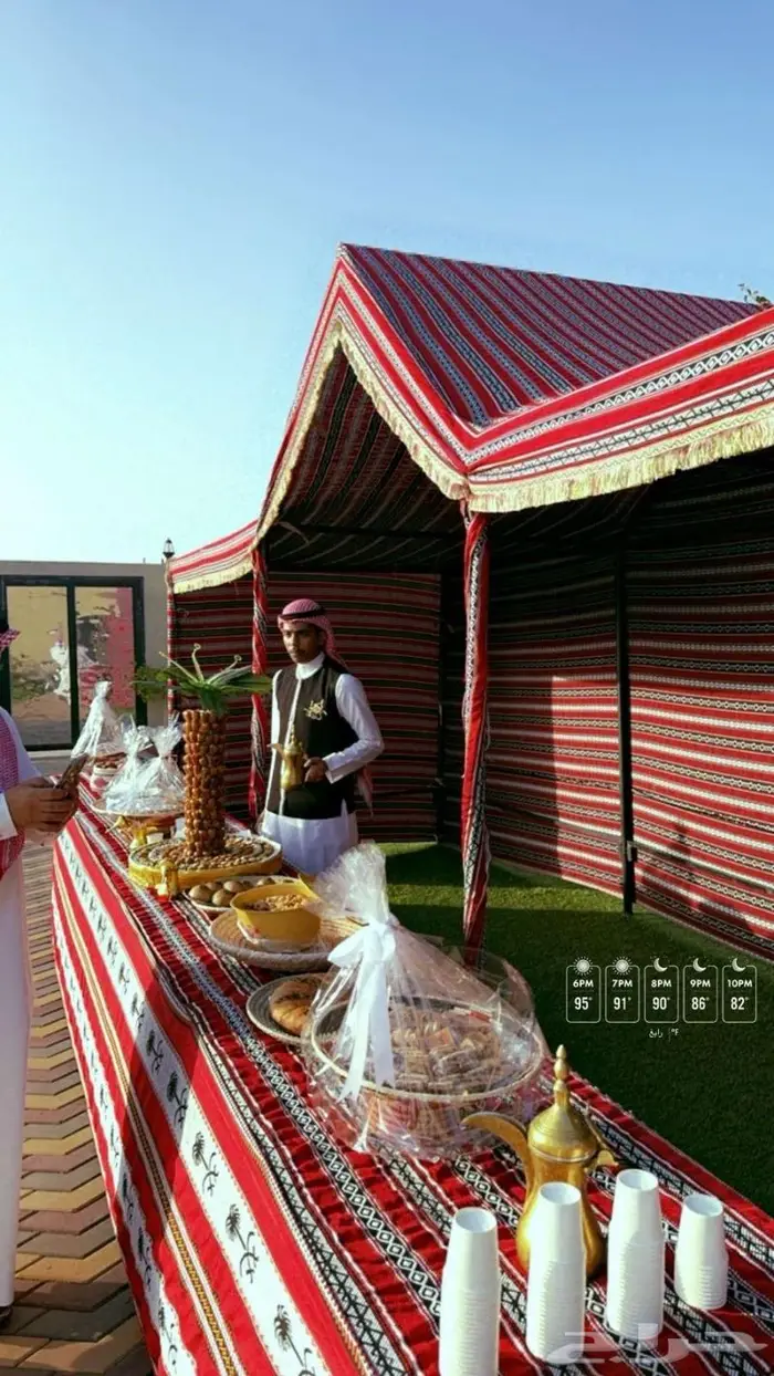 خيم و وطاولات و جلسات شعبية تراثية 2