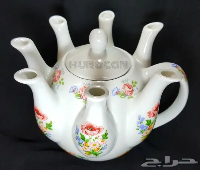 الأبريق الأخطبوط تحفة فنية قديمة نادرة 0