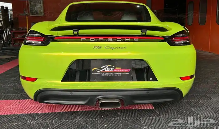 جناح بورش كايمان بوكستر 718 زوائد كاربون 9