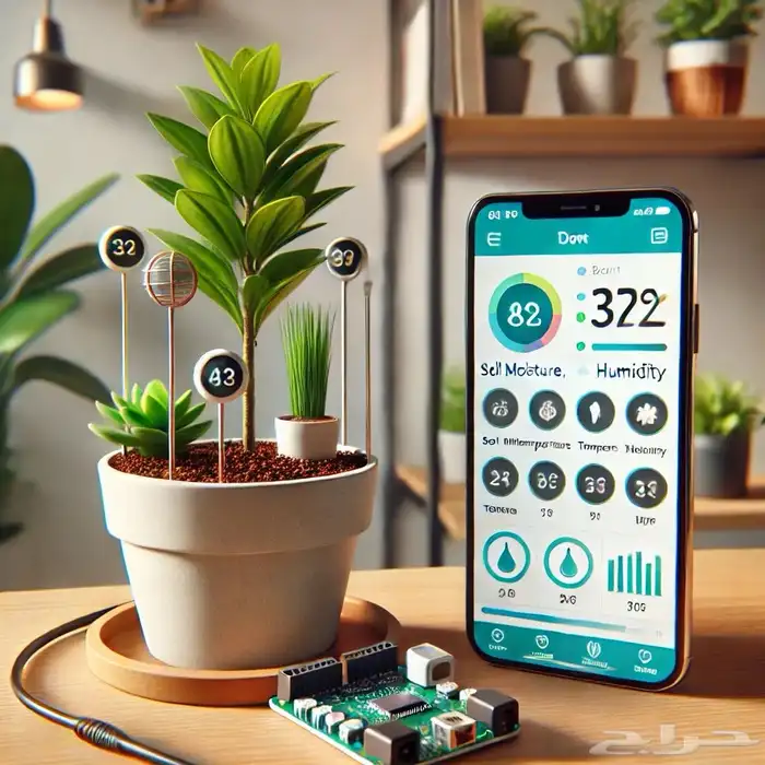 مشروع تخرجSmart Plant System IOT 0