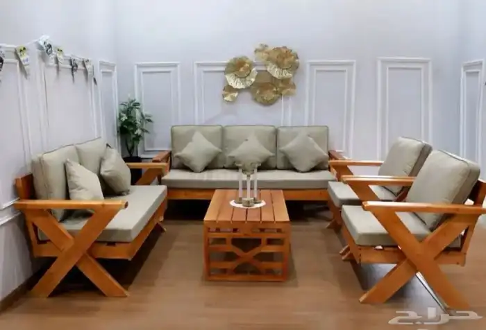 طقم كراسي خارجية 7 أشخاص 4
