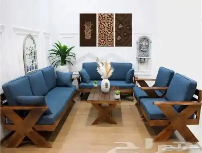 طقم كراسي خارجية 7 أشخاص 3