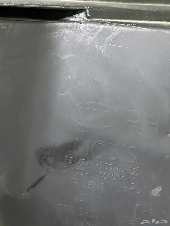 شمعه كيا بيجاس يمين اصلي مستعمل نظيف 2019-2021 السعر 480 2