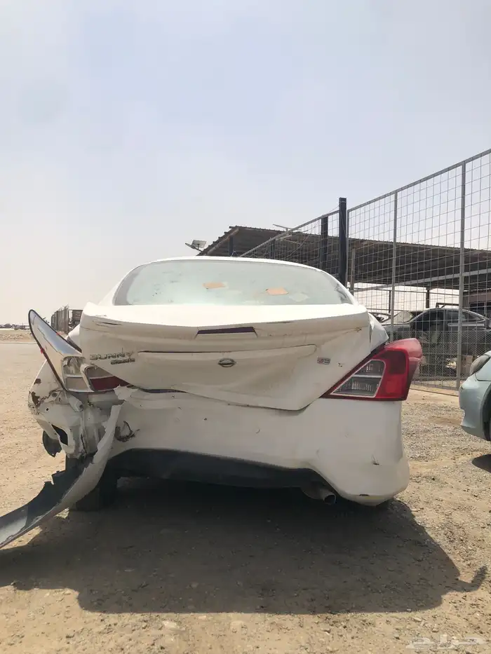 تشليح قطع غيار نيسان صني موديل 2022 3