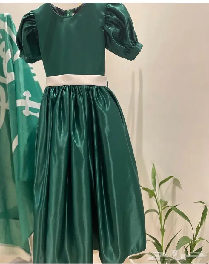 فساتين بناتي لليوم الوطني 2025 عزنا بطبعنا 8