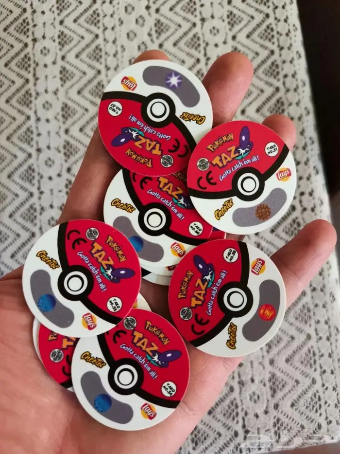 بيكمون تازو Tazos الاصدار الاول 2