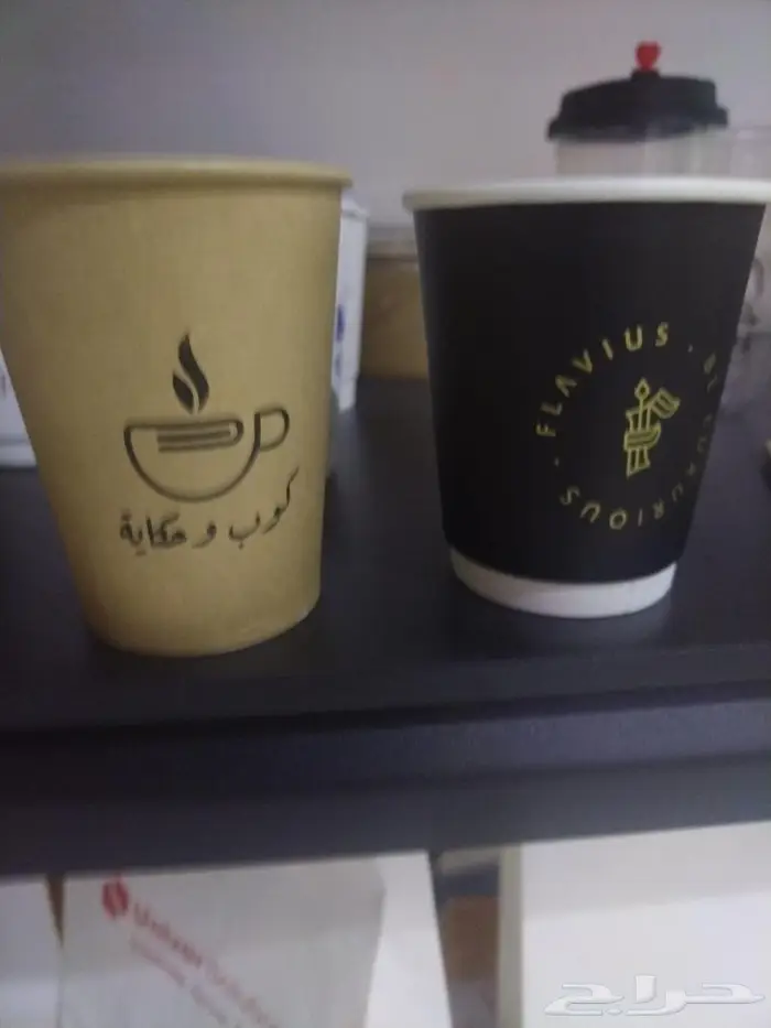 طباعة أكواب ورقية بجميع المقاسات 1