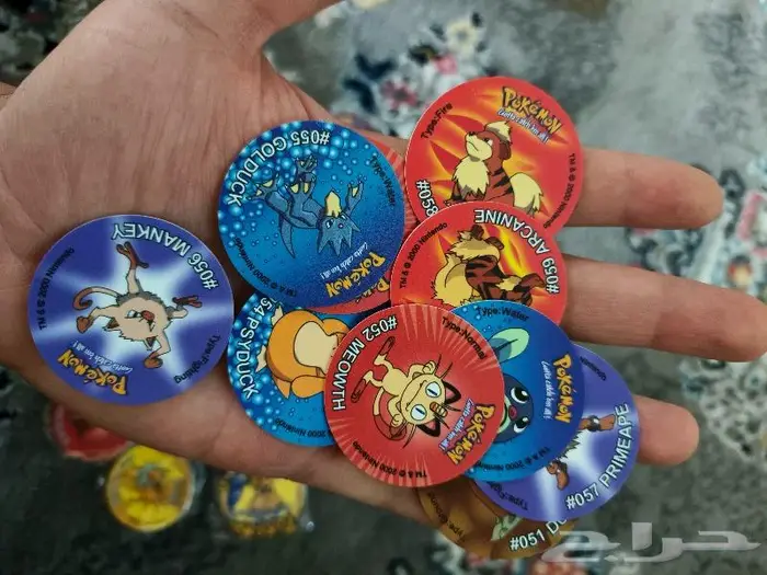 بيكمون تازو Tazos الاصدار الاول 0