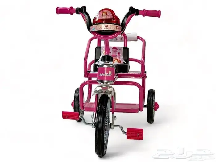 دراجة أطفال مقعد ومقعدين حديد ذات 3 كفرات (سيكل 3 كفرات) 20