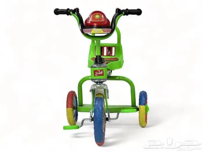 دراجة أطفال مقعد ومقعدين حديد ذات 3 كفرات (سيكل 3 كفرات) 12