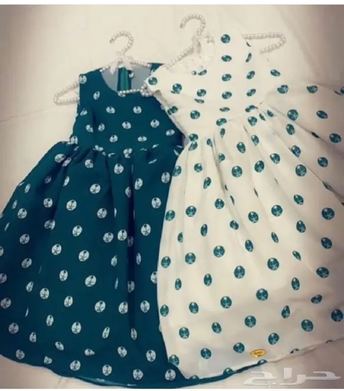 فساتين بناتي لليوم الوطني 2025 عزنا بطبعنا 1