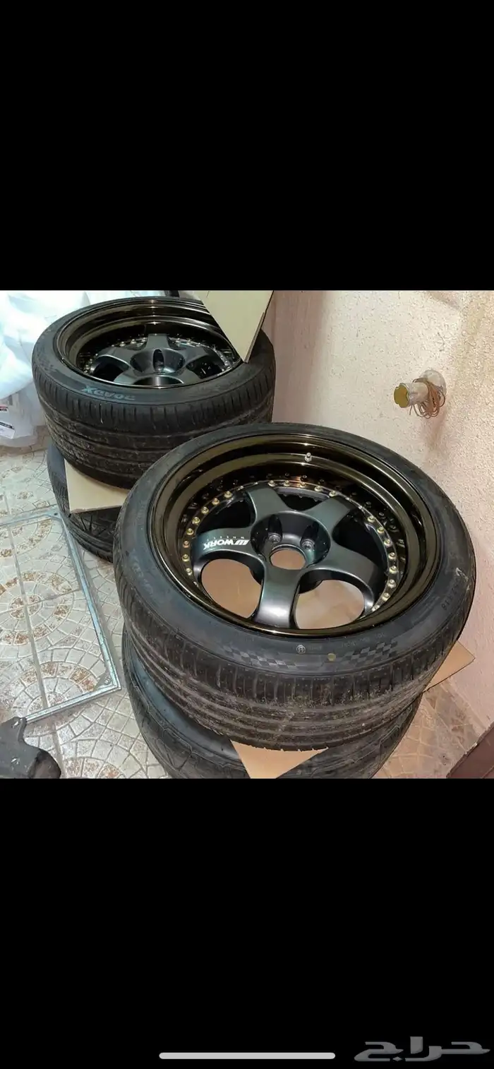 جنوط اصليه work wheels 1