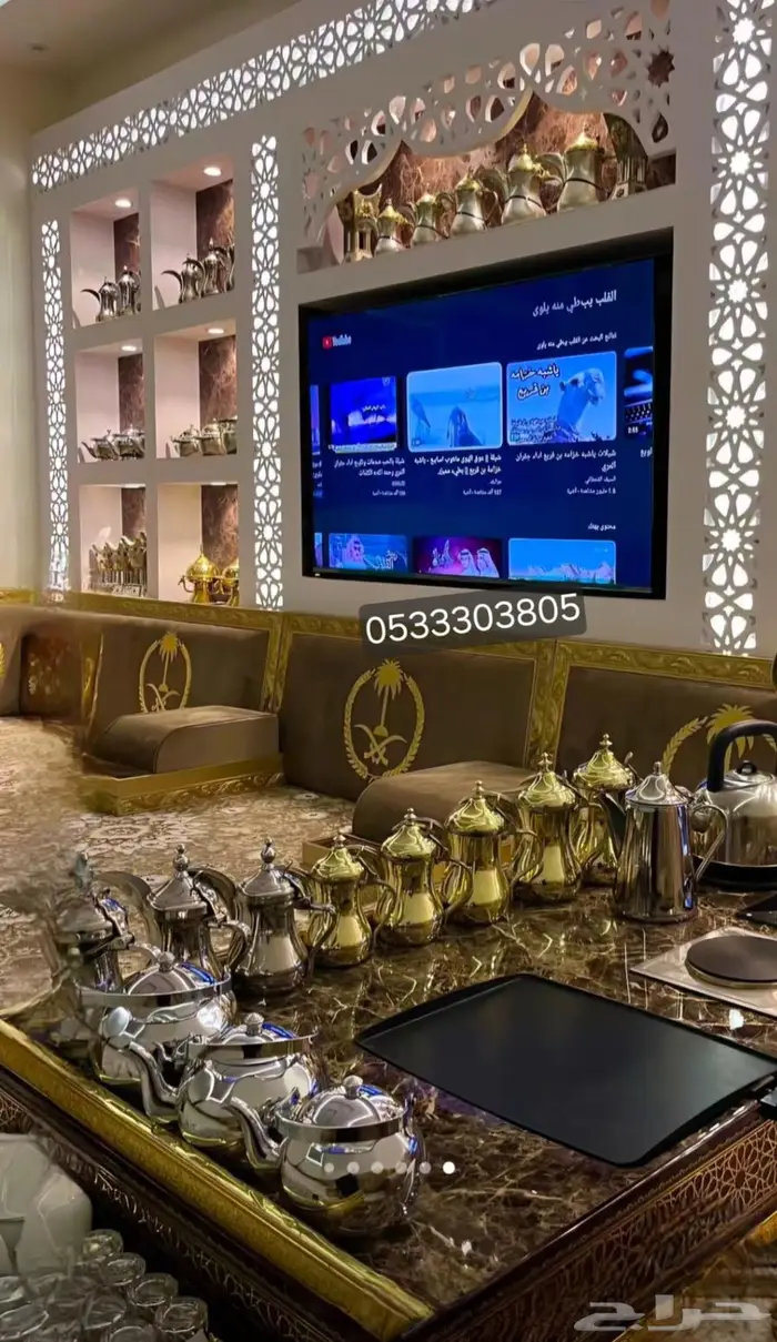 مجالس مودرن ملاحق مظلات ديكور 35