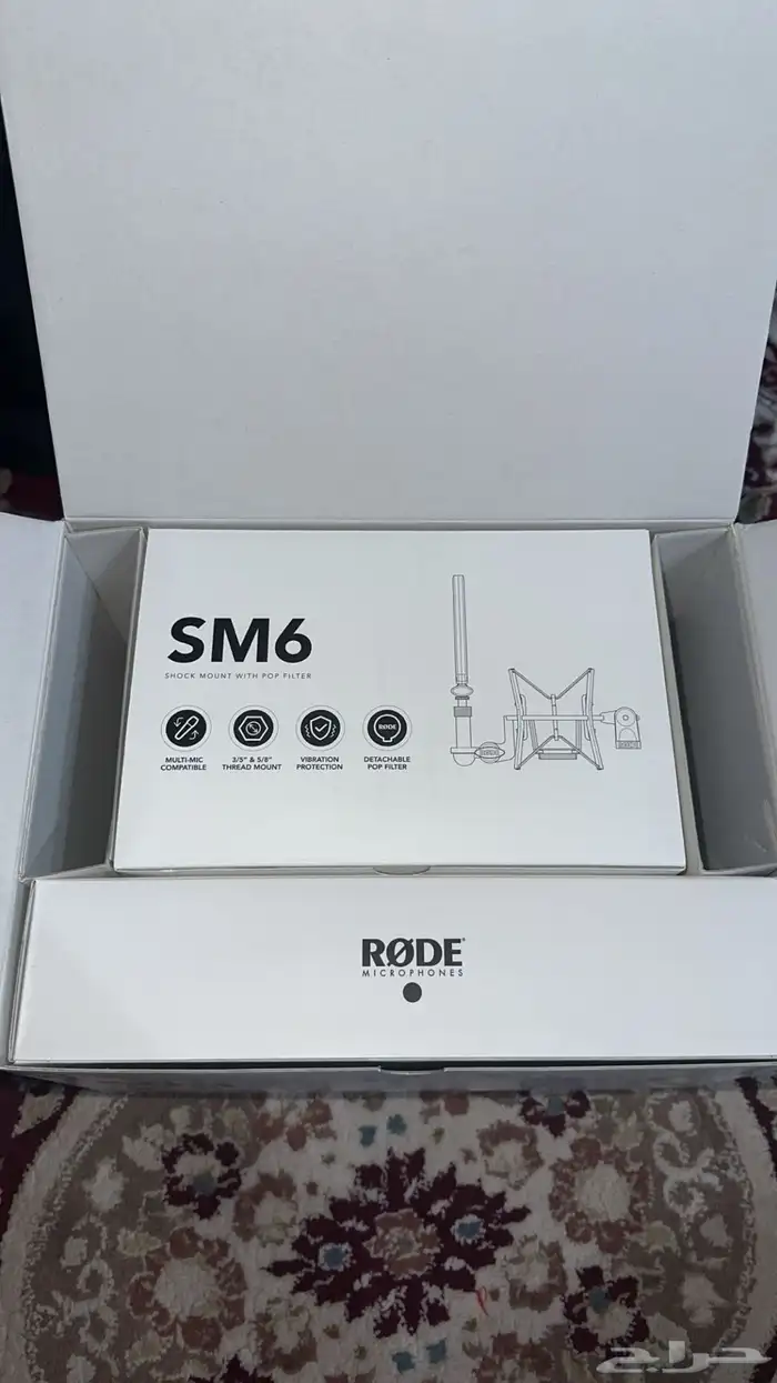 مايك احترافي RODE NT1 بكامل أغراضه 6