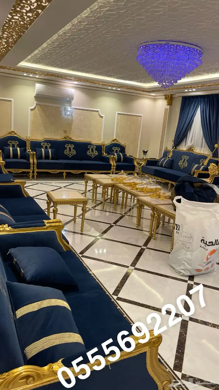 قاعة افراح قصور كراسي ملكي قاعة افراح _ مجالس ملكيه فخمه كنب 43